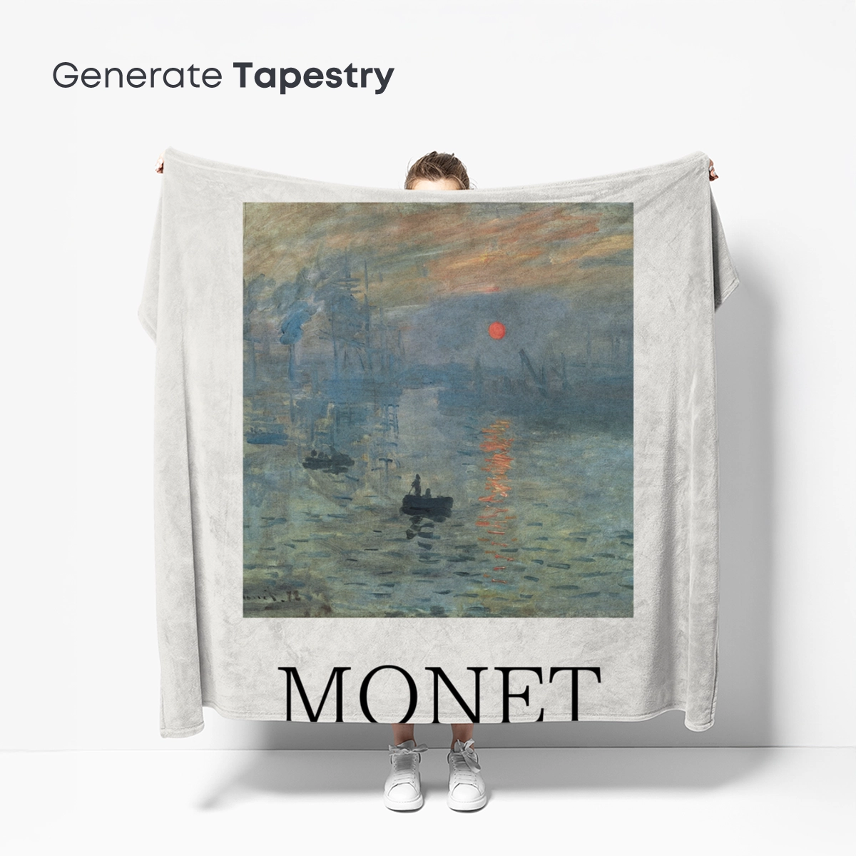 Monet's Dawn: Impressionist Harmony - Image 5