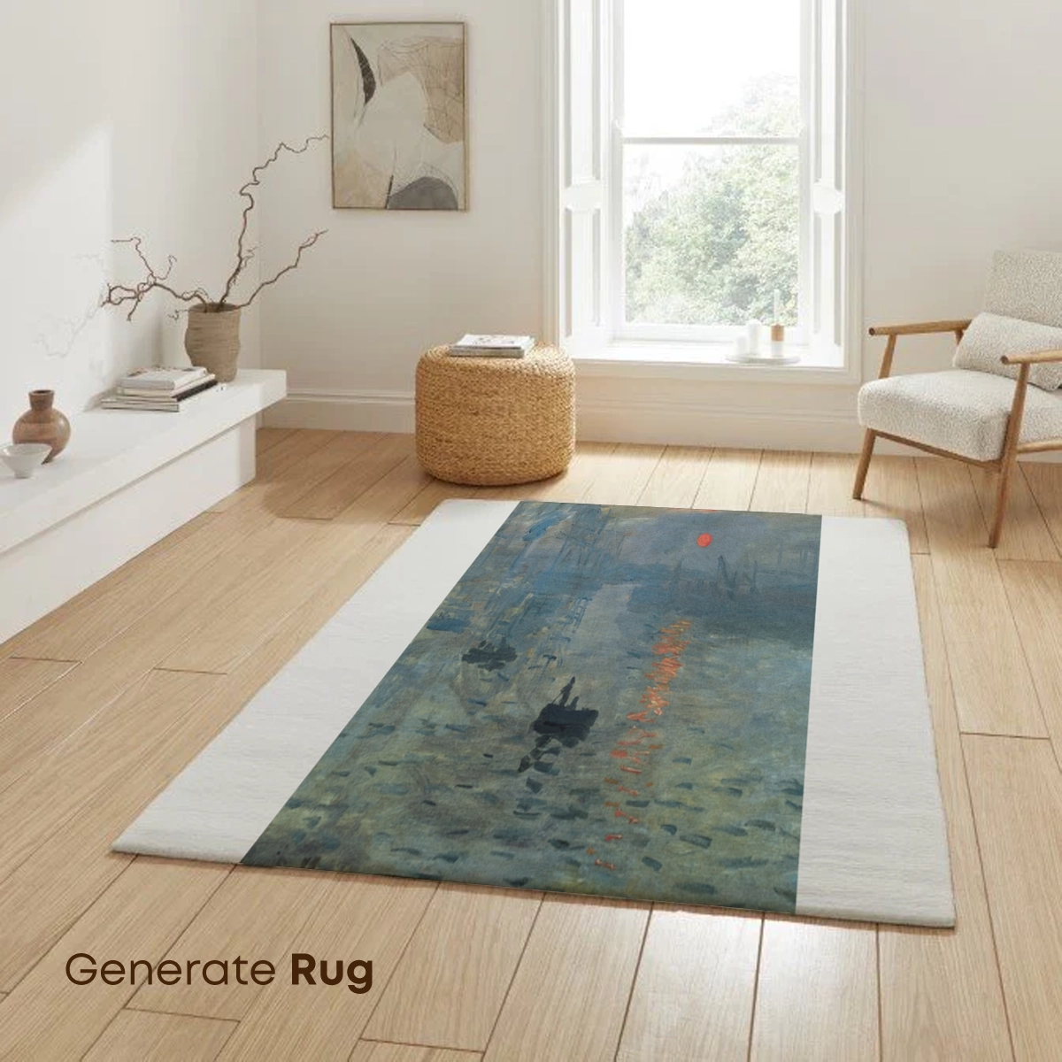 Monet's Dawn: Impressionist Harmony - Image 6