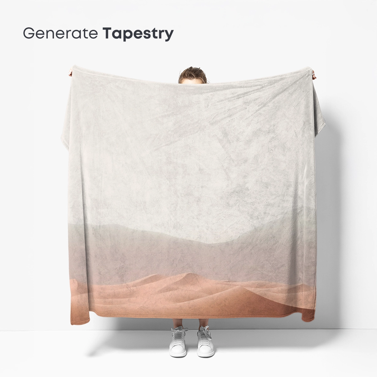 Desert Dunes in Haze: Serene Sandscape - Image 5