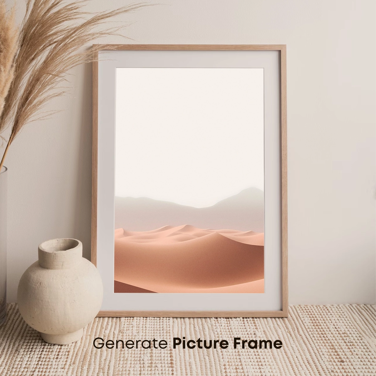 Desert Dunes in Haze: Serene Sandscape - Image 7