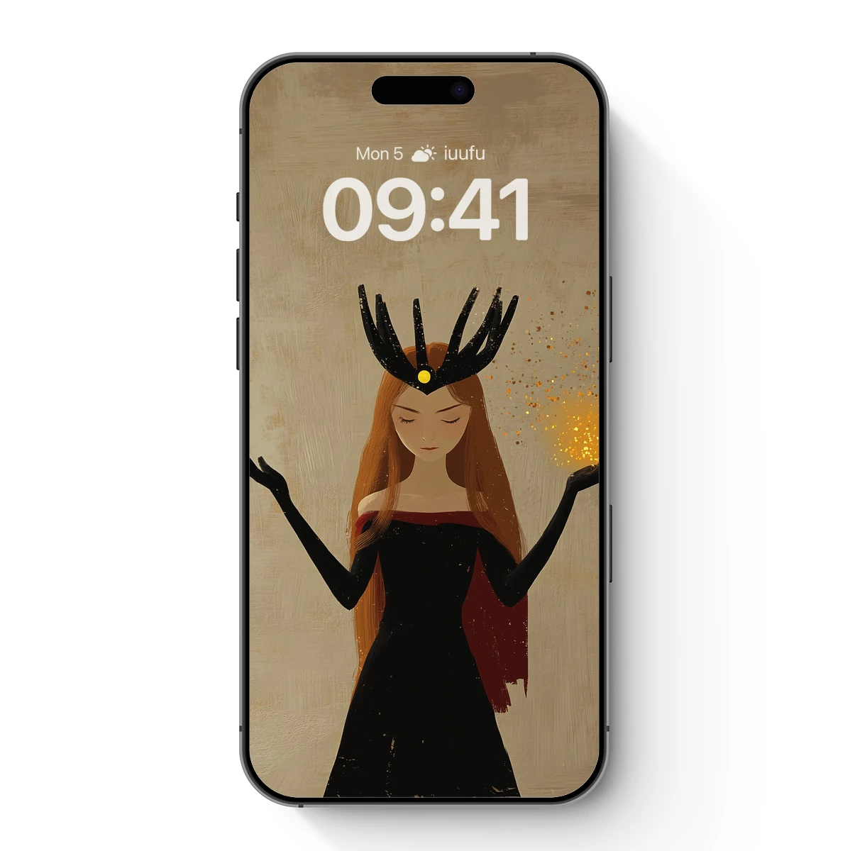 Ethereal Muse with Golden Aura Ethereal Muse with Golden Aura