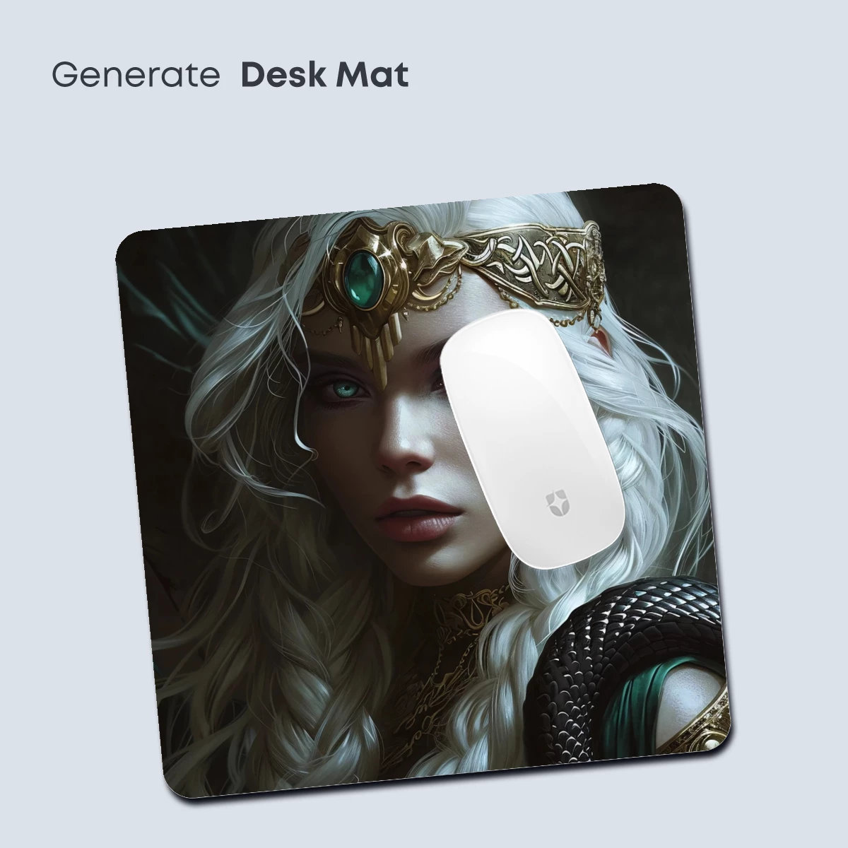 Ethereal Valkyrie: Mythic Warrior in Golden Armor - Image 4