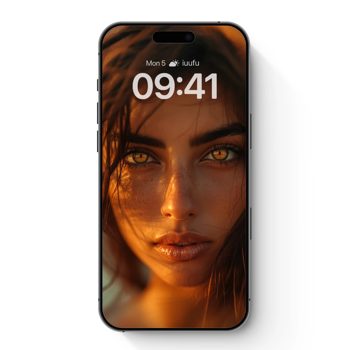 Golden Hour Glow: Freckled Beauty in Warm Light