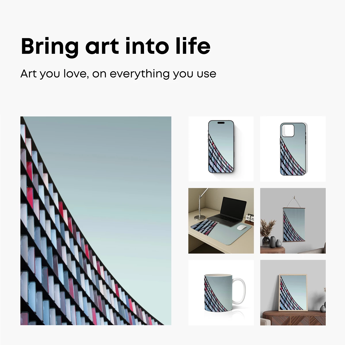 Diagonal Urban Rhythm: Glass Facade Symphony - Image 2