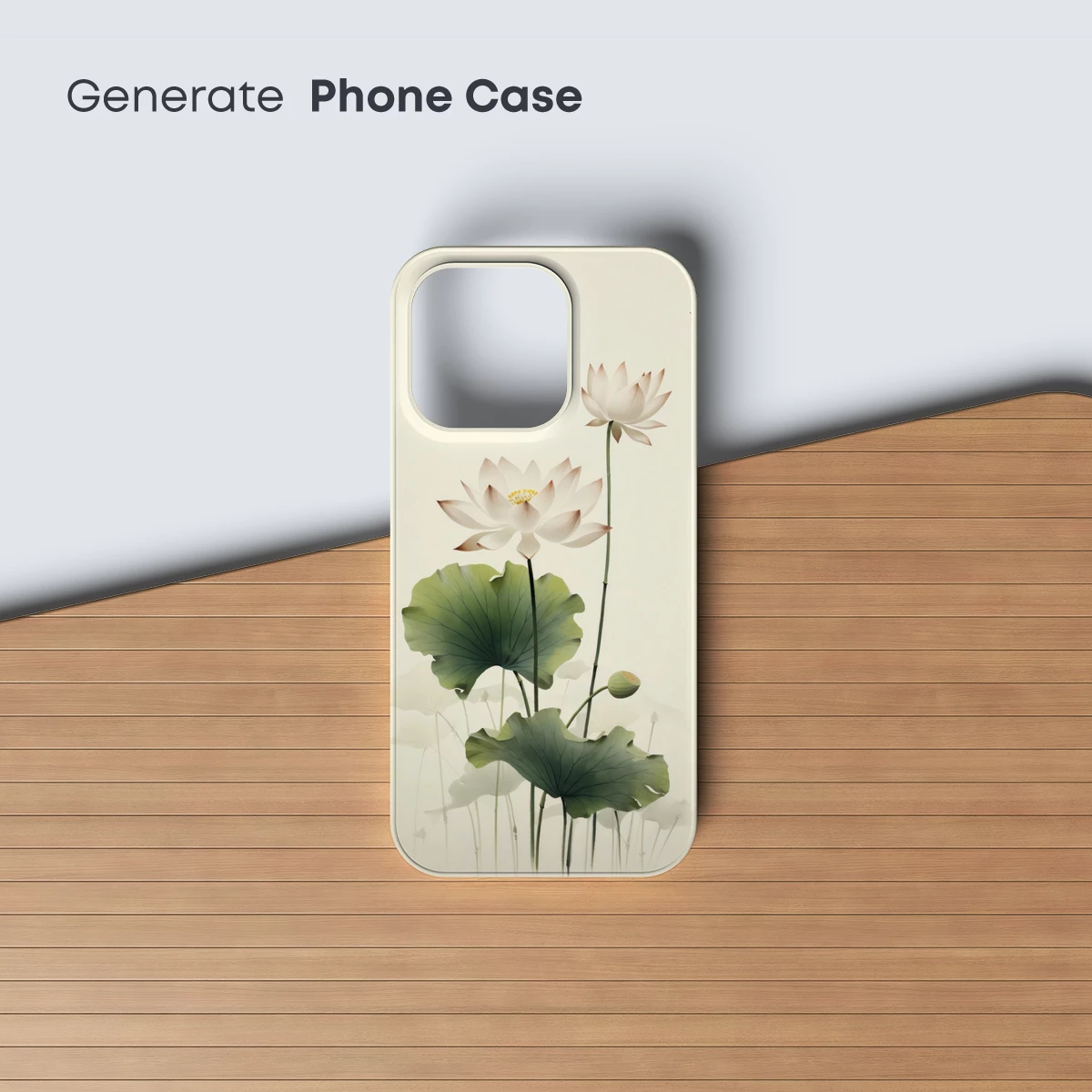 Elegant Lotus Serenity: Watercolor Blossoms - Image 3