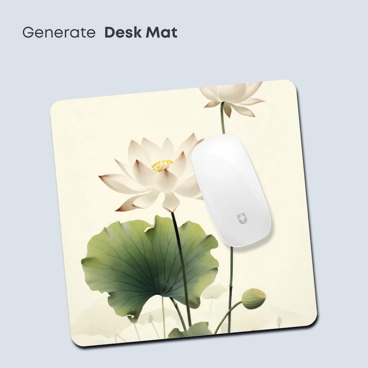 Elegant Lotus Serenity: Watercolor Blossoms - Image 4