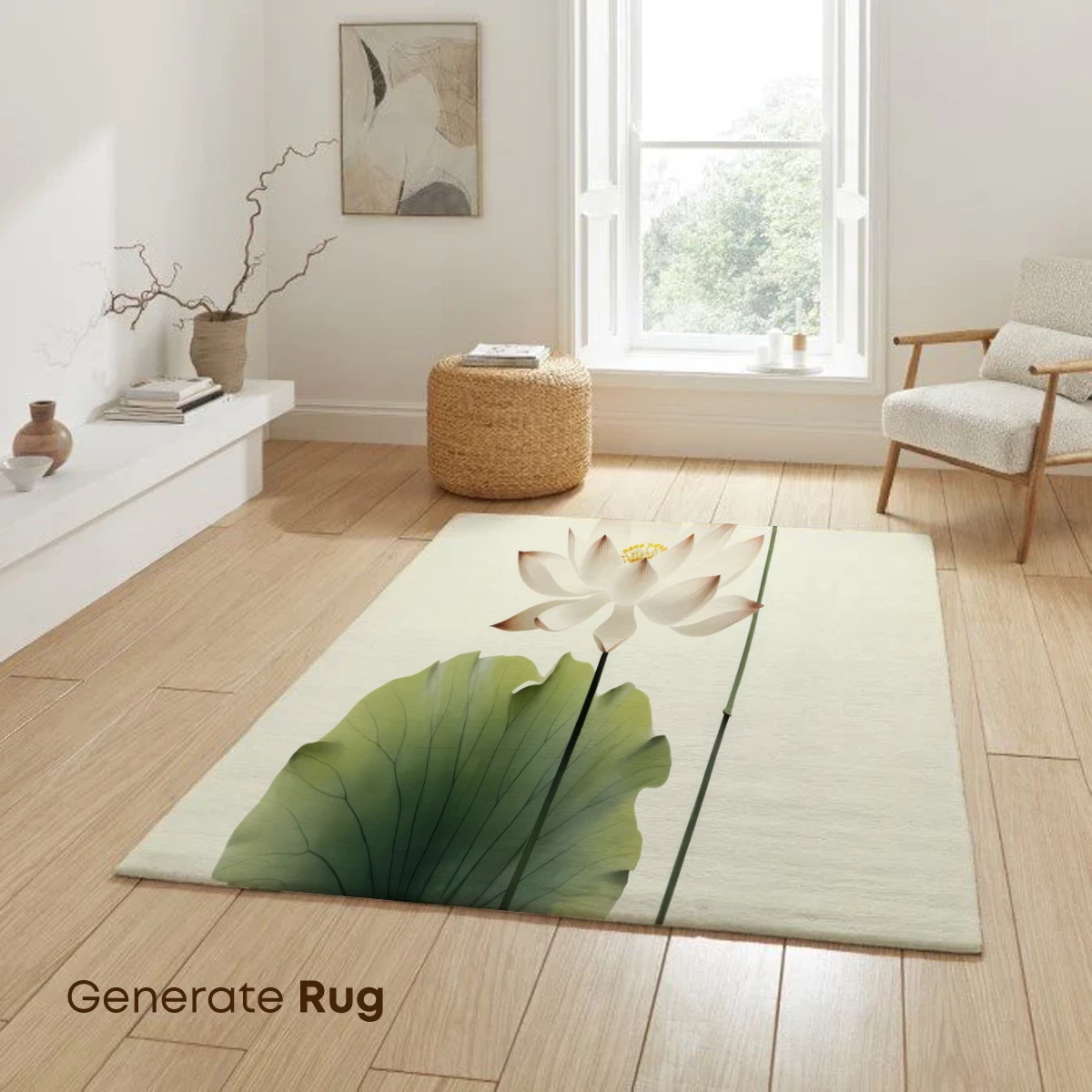 Elegant Lotus Serenity: Watercolor Blossoms - Image 6