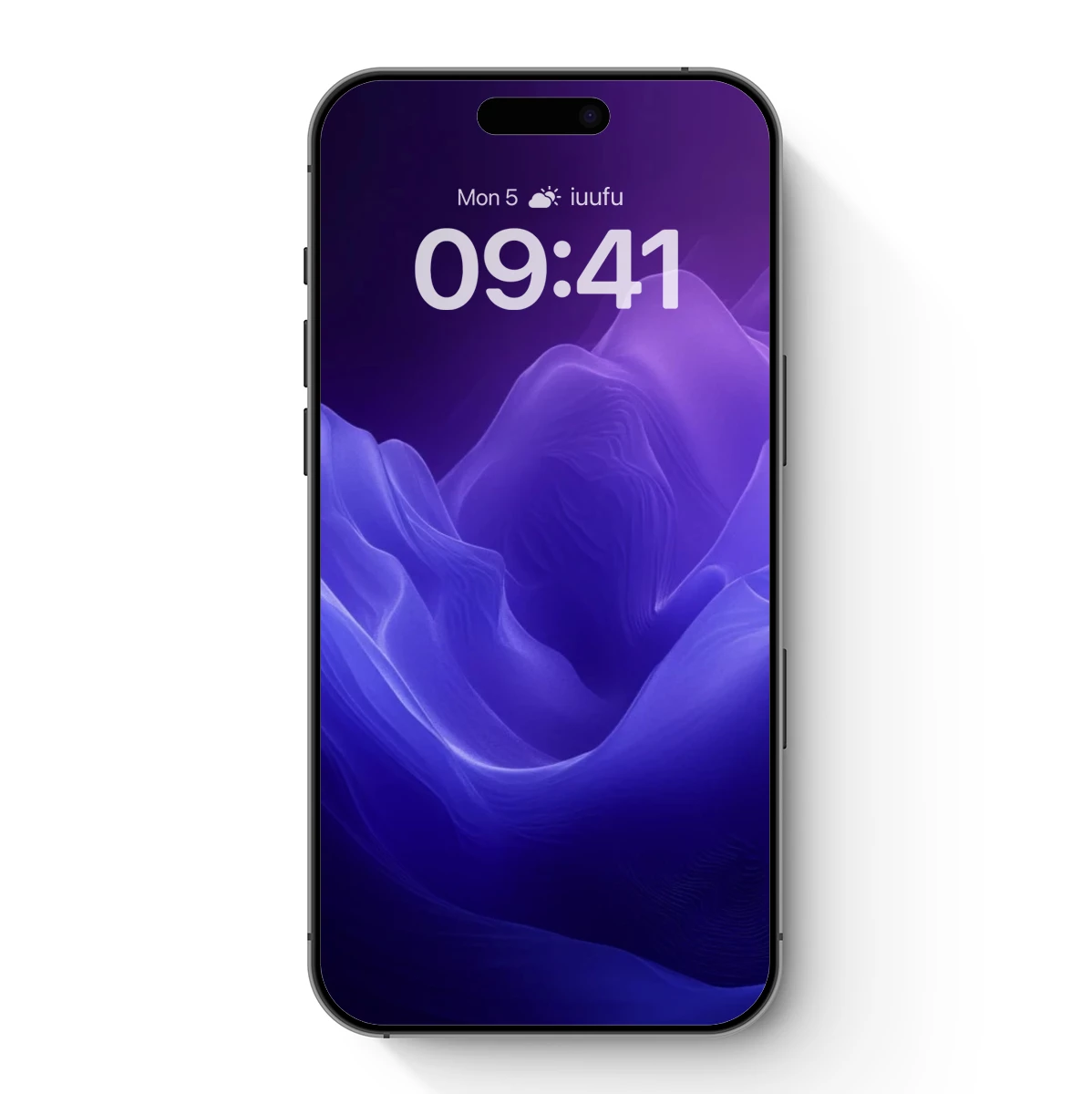 Ethereal Violet Waves: A Symphony of Flowing Light