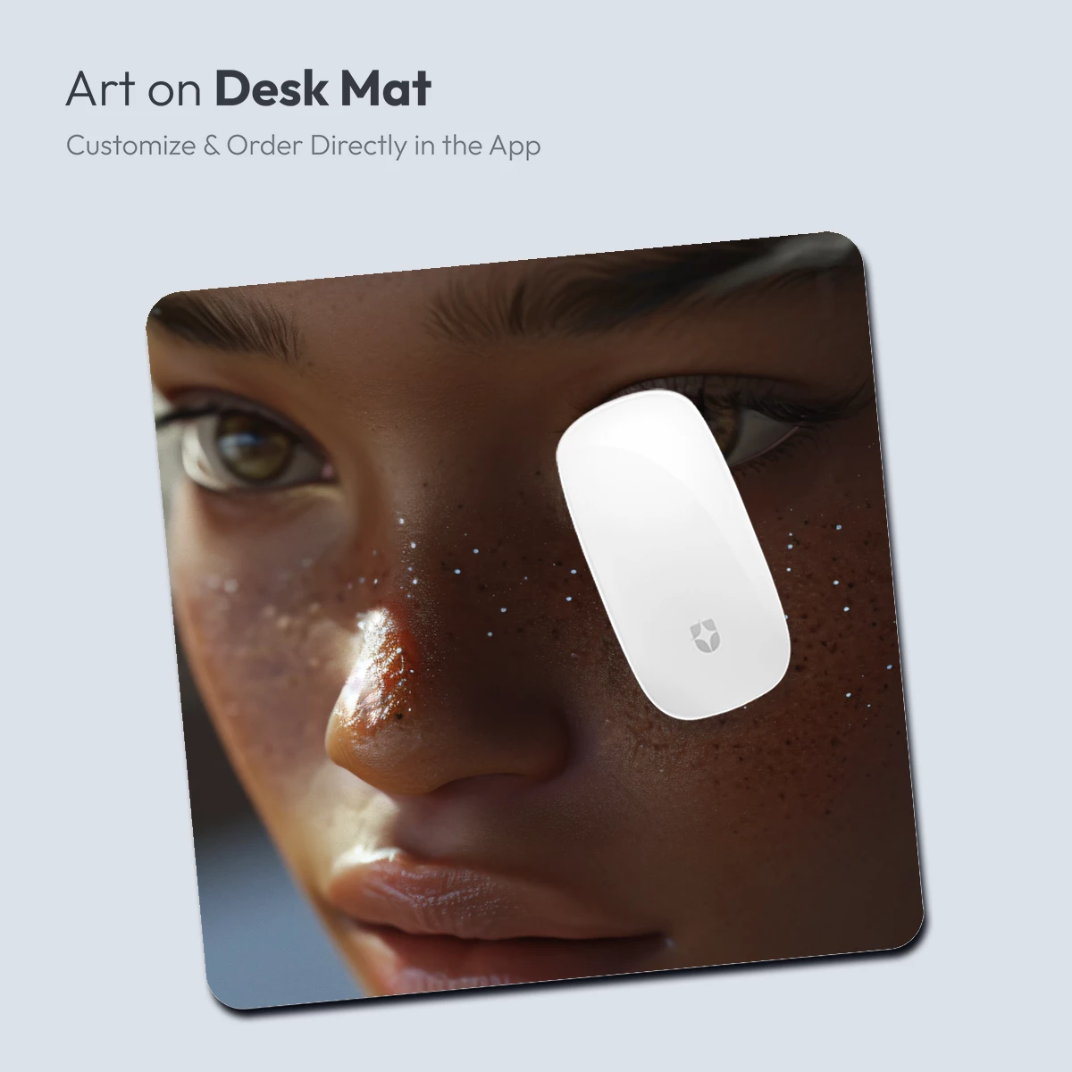 Glittering Freckles: Ethereal Portrait Artistry - Image 3