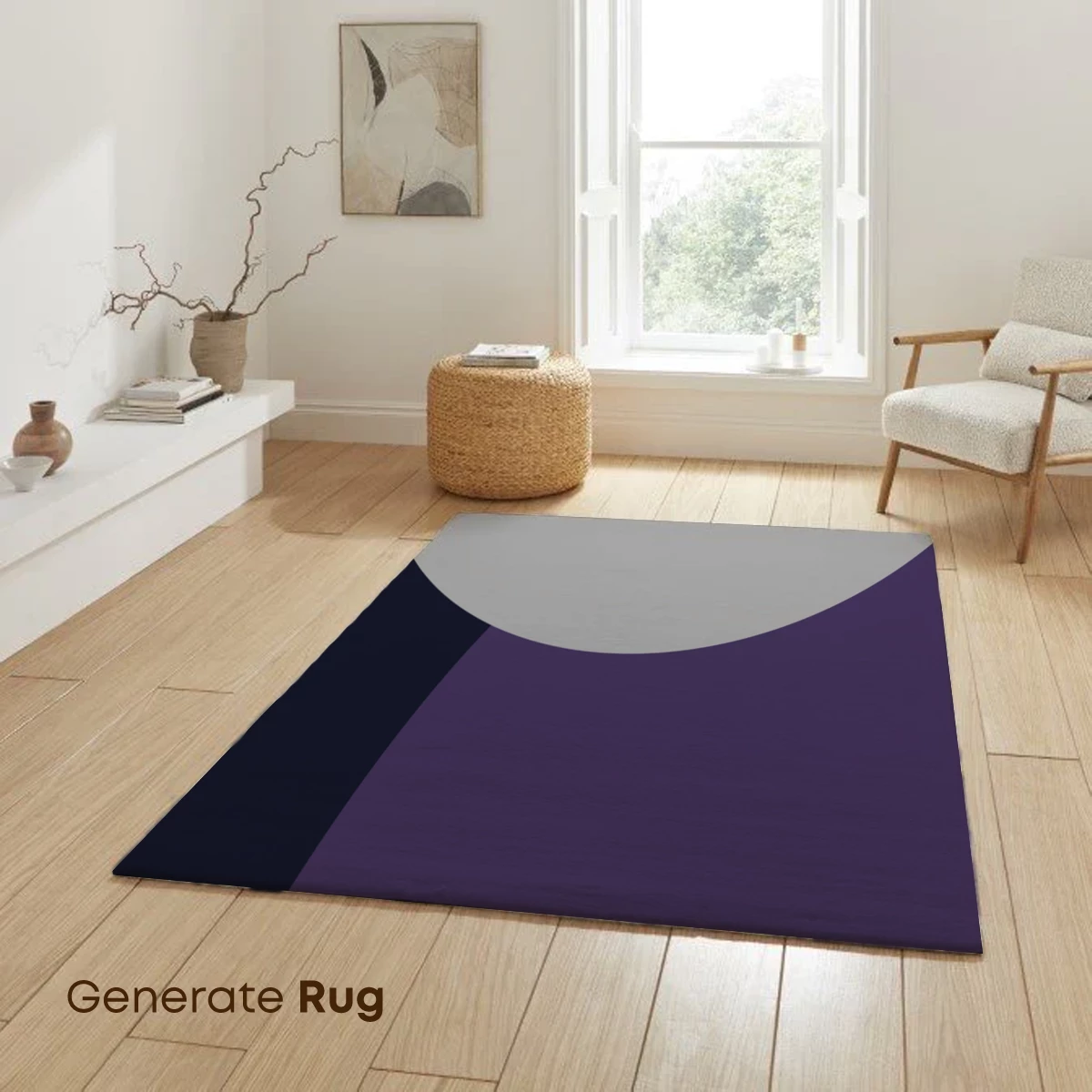 Geometric Eclipse: Modern Abstract Harmony - Image 6