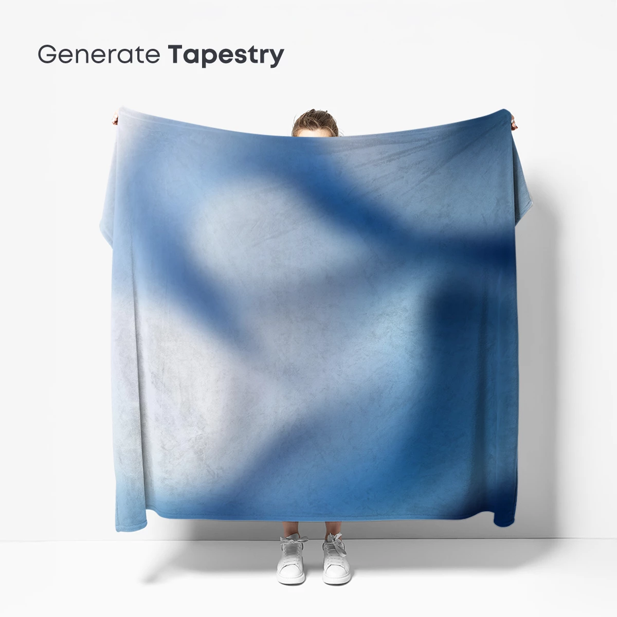 Ethereal Blue Whispers: Abstract Flow - Image 5