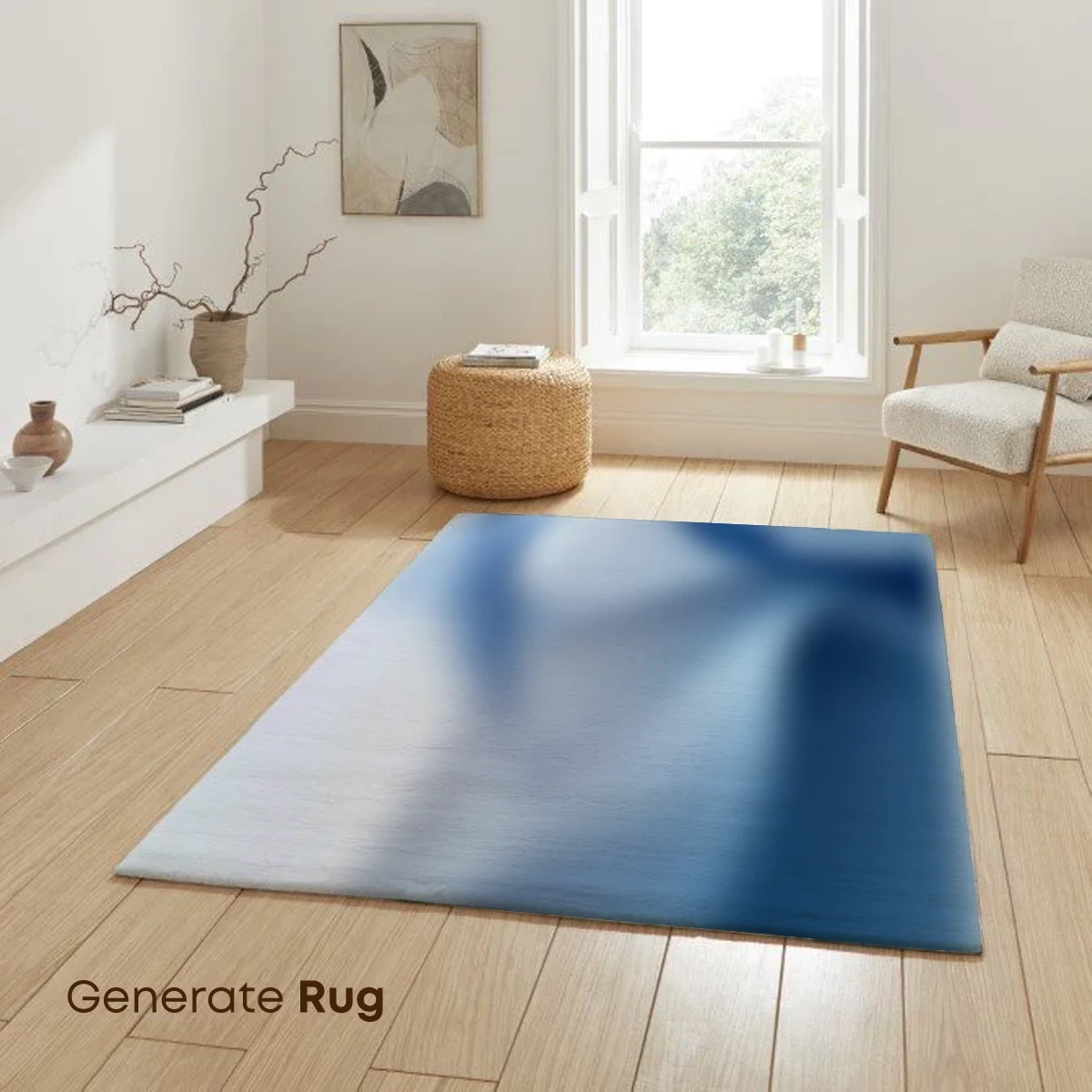 Ethereal Blue Whispers: Abstract Flow - Image 6