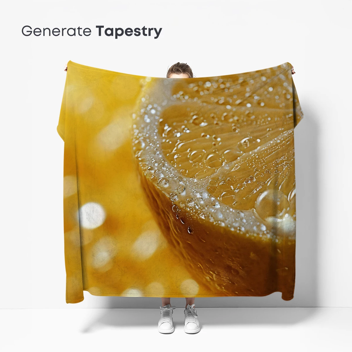 Citrus Symphony: Dew-Kissed Lemon Slices - Image 5