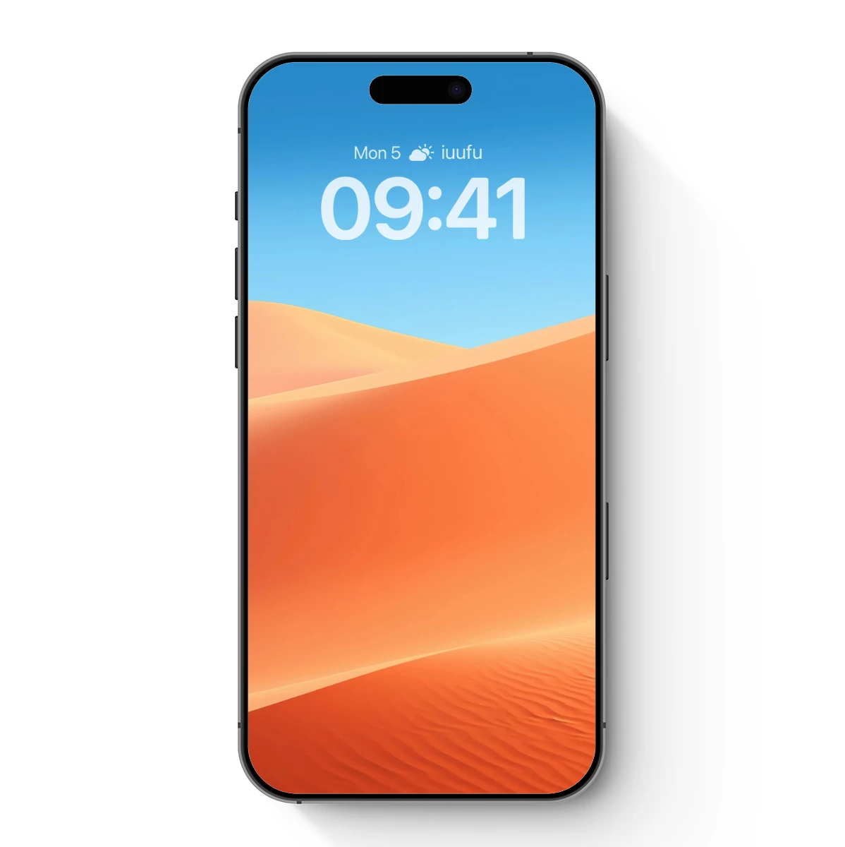 Desert Dunes Under Azure Skies