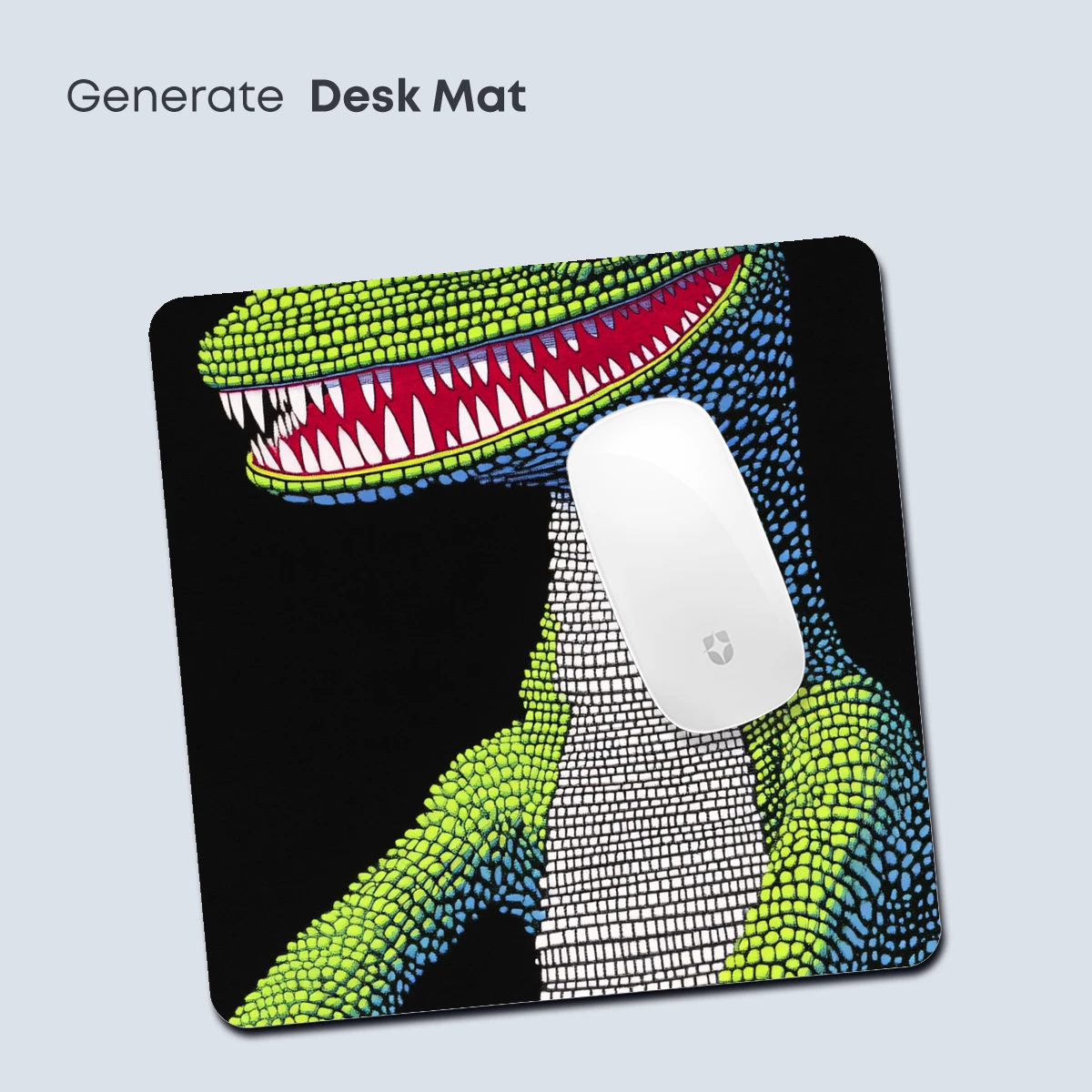 Pixelated Dino in Pop Art Glory - Image 4