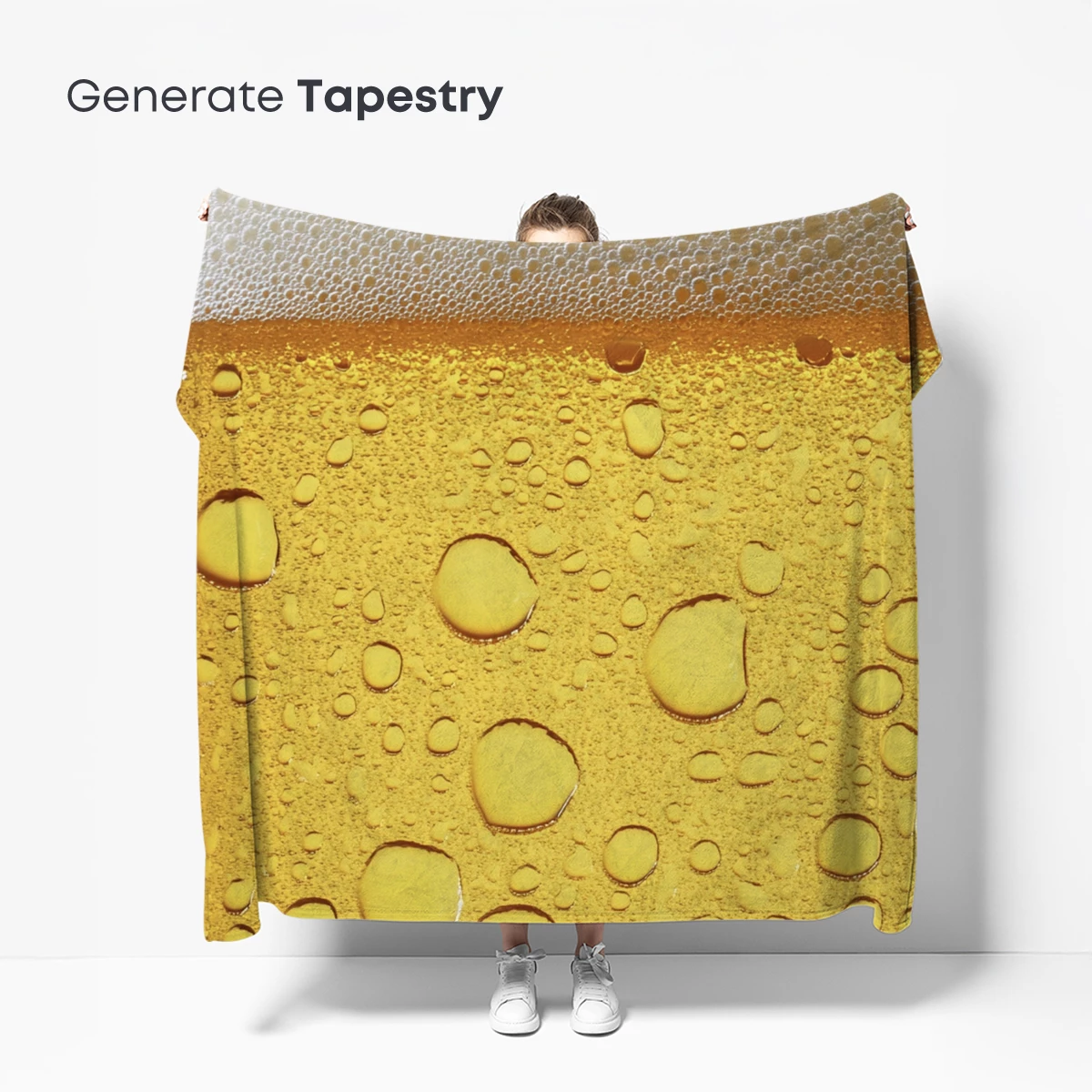 Golden Bubbles: A Symphony of Foam and Light - Image 5