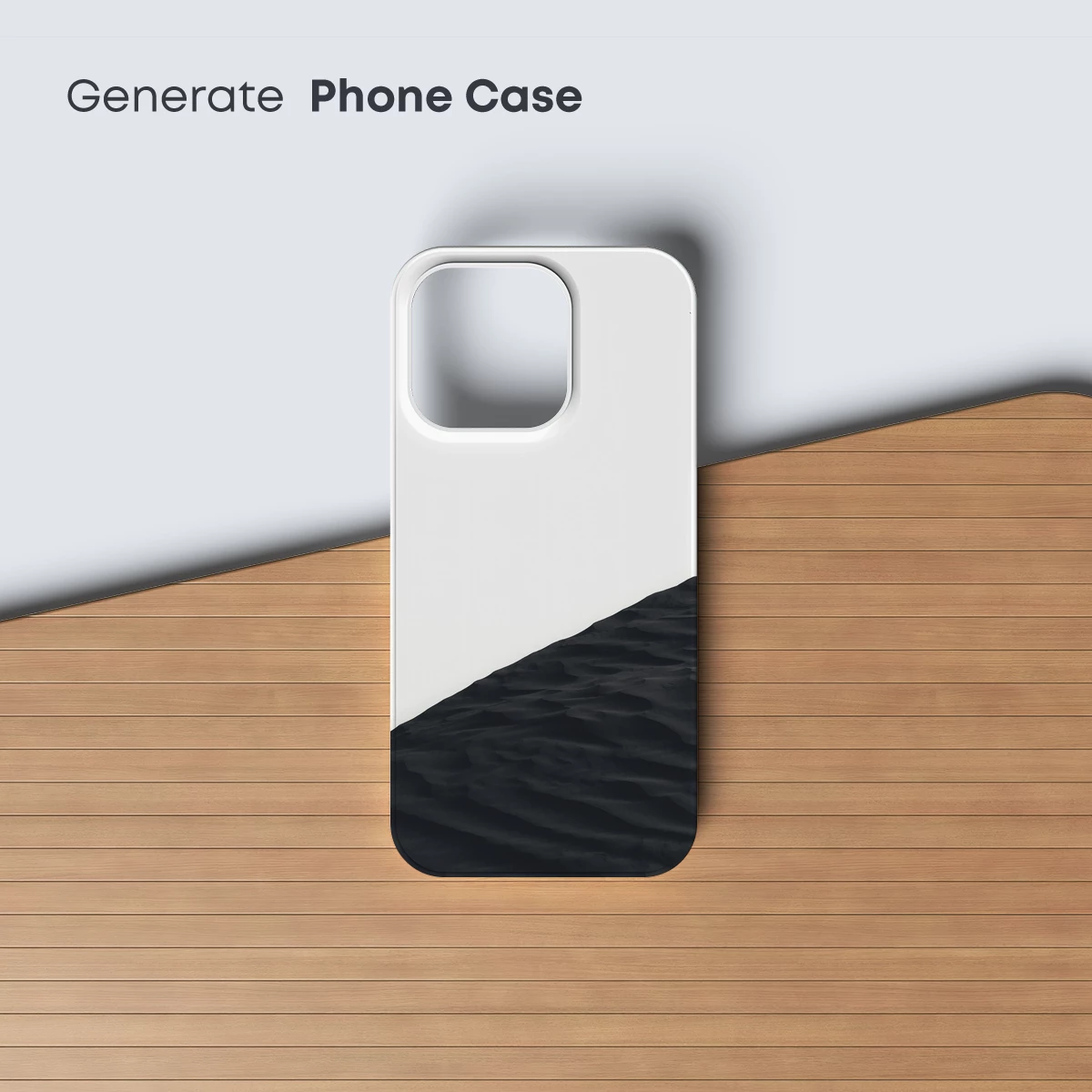 Eternal Sands: Monochrome Dunes in Minimalist Harmony - Image 3