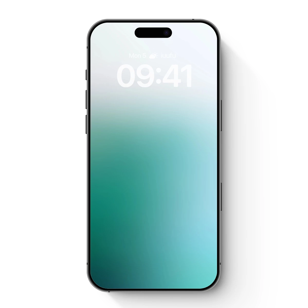 Gradient Serenity: Aqua Tranquility Flow