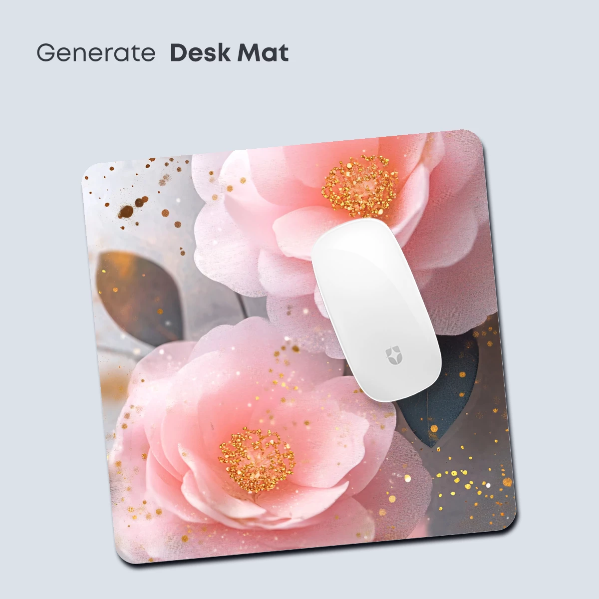 Golden Whisper of Pink Blossoms - Image 4