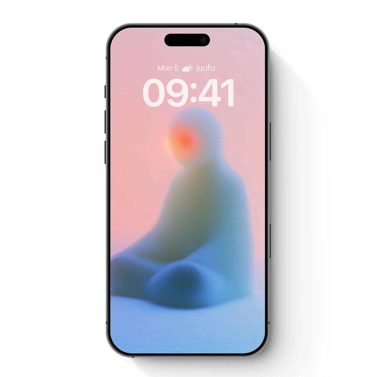 Ethereal Meditator: Foggy Serenity Sculpture Ethereal Meditator: Foggy Serenity Sculpture