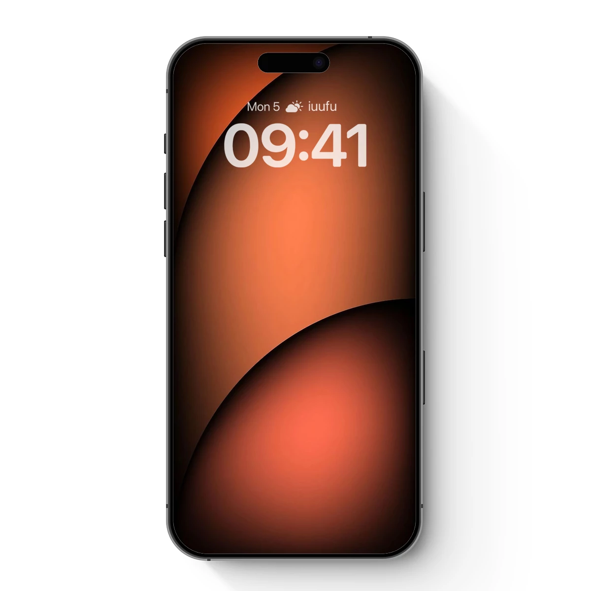 Eclipse of Warmth: Abstract Orange Spheres