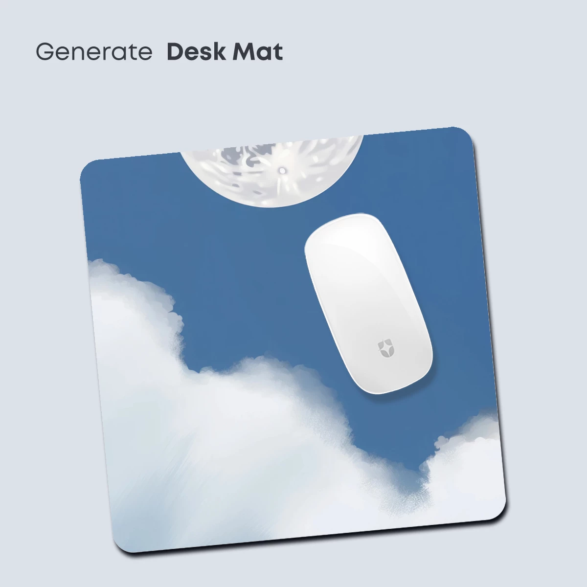 Ethereal Moonrise Above Clouds - Image 4