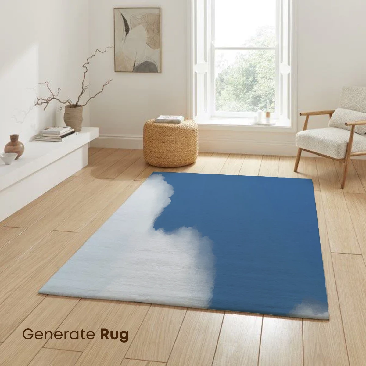 Ethereal Moonrise Above Clouds - Image 6