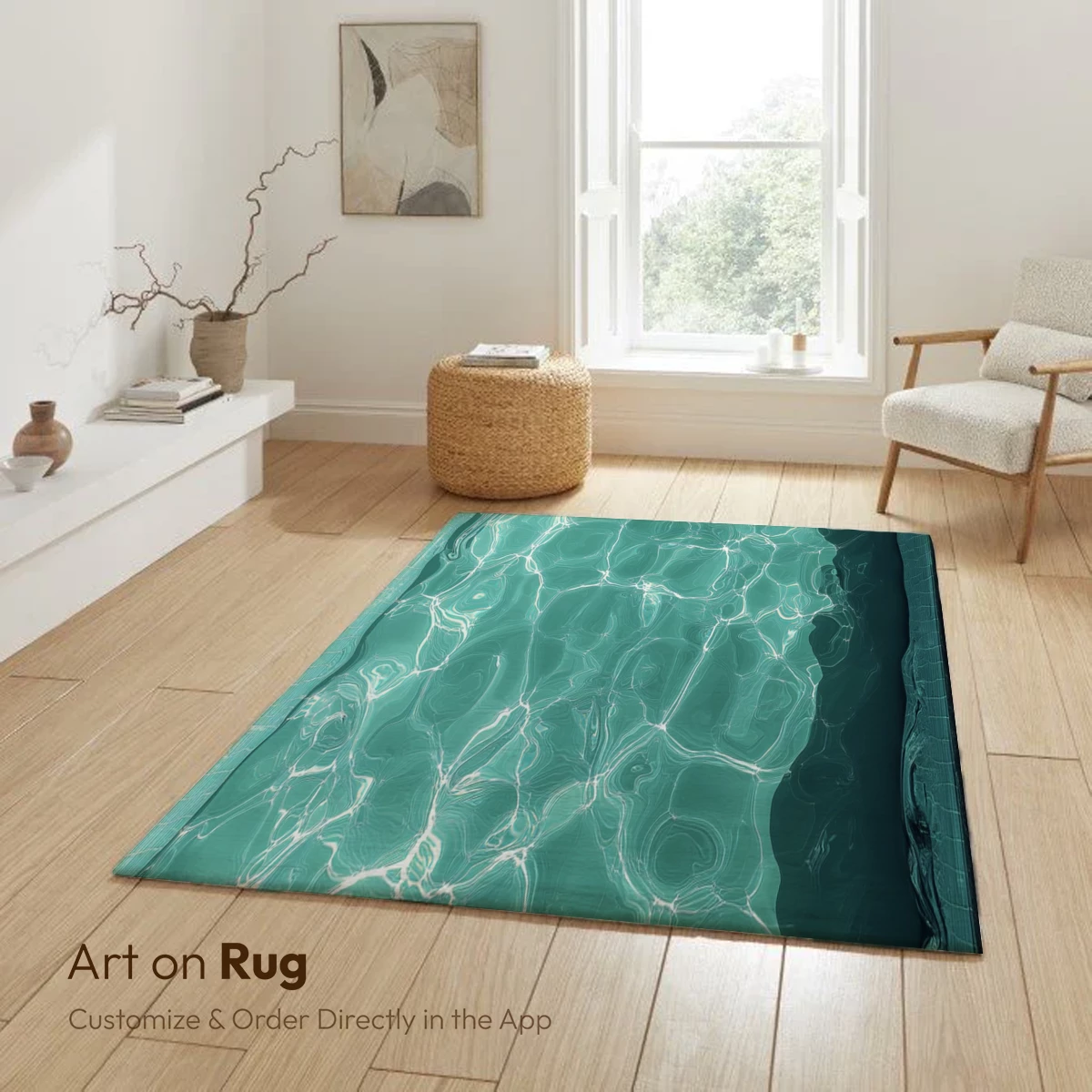 Calm Pool Reflections: Aqua Serenity - Image 6