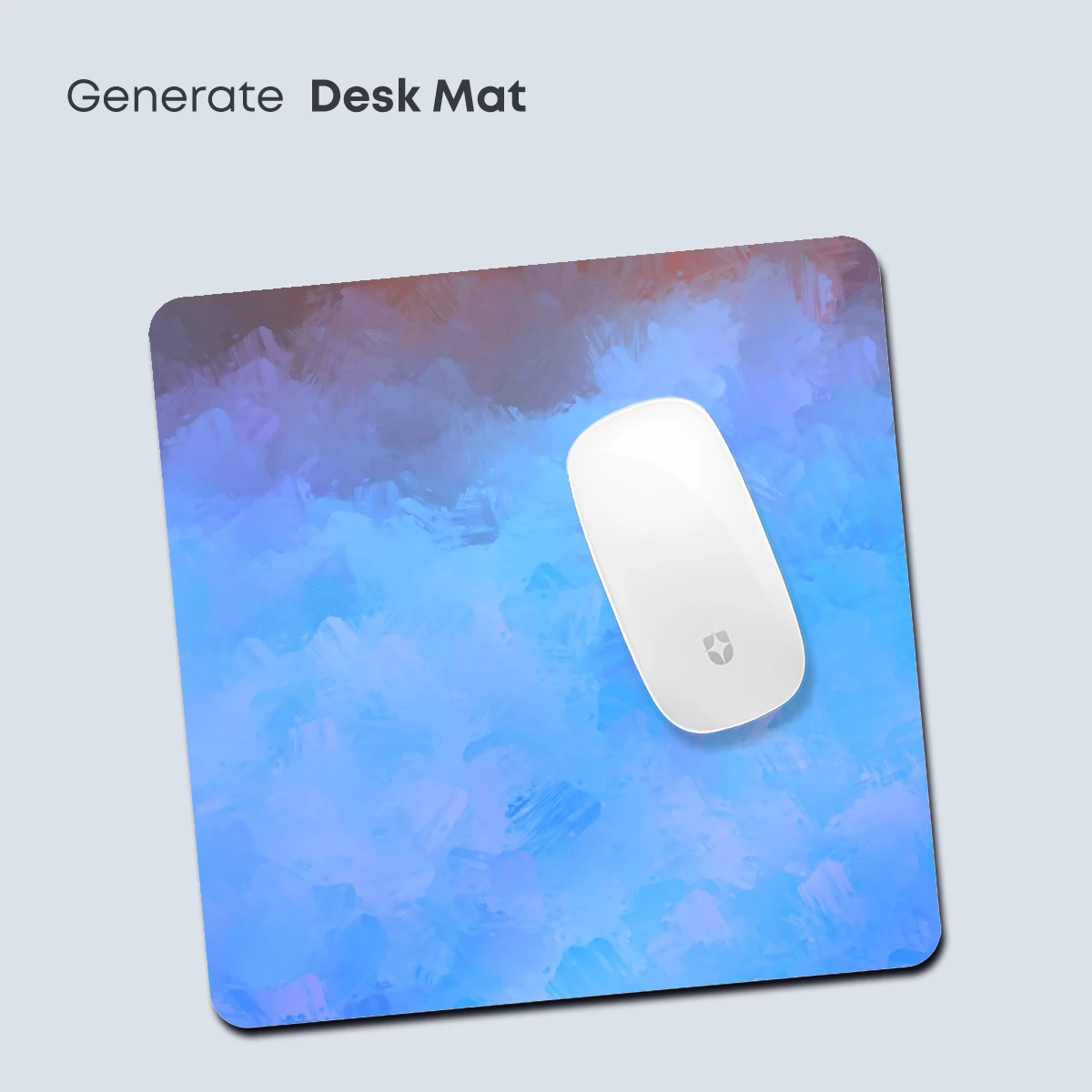 Abstract Brushstroke Symphony: Blue and Red Fusion - Image 4