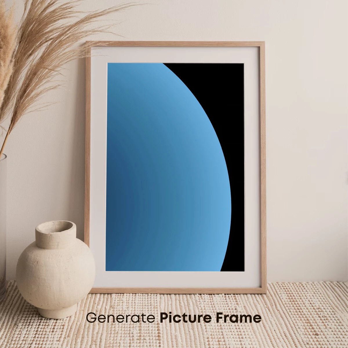 Ethereal Blue Sphere: A Study in Minimalist Elegance - Image 7