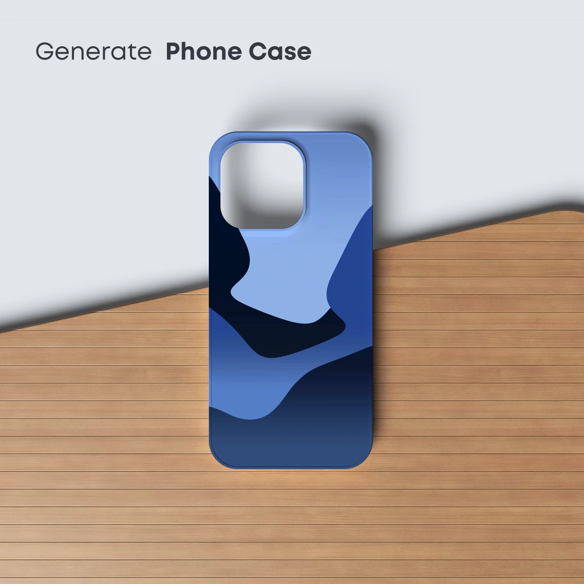 Abstract Blue Waves: A Digital Odyssey - Image 3