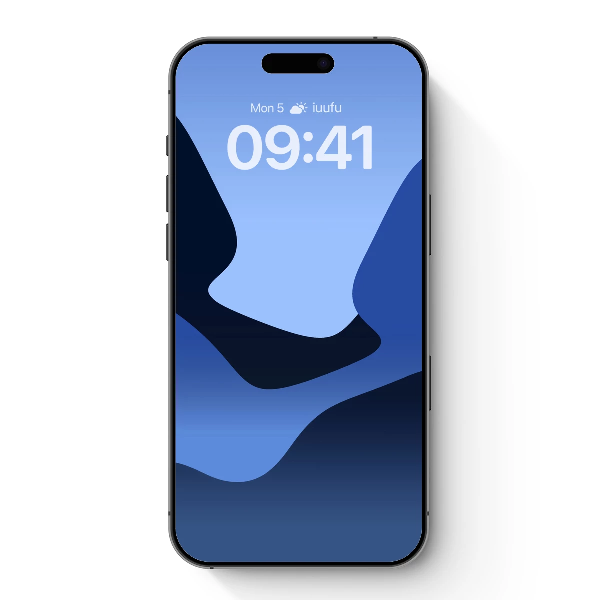 Abstract Blue Waves: A Digital Odyssey