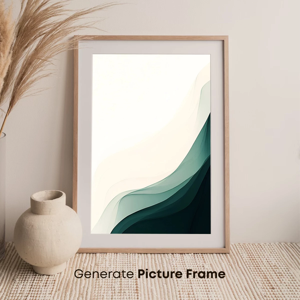 Ethereal Gradient Waves: Abstract Flow Art - Image 7