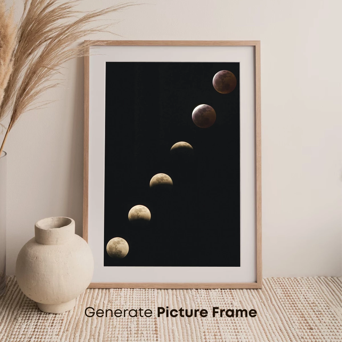 Eclipse Odyssey: Lunar Phases in Celestial Harmony - Image 7
