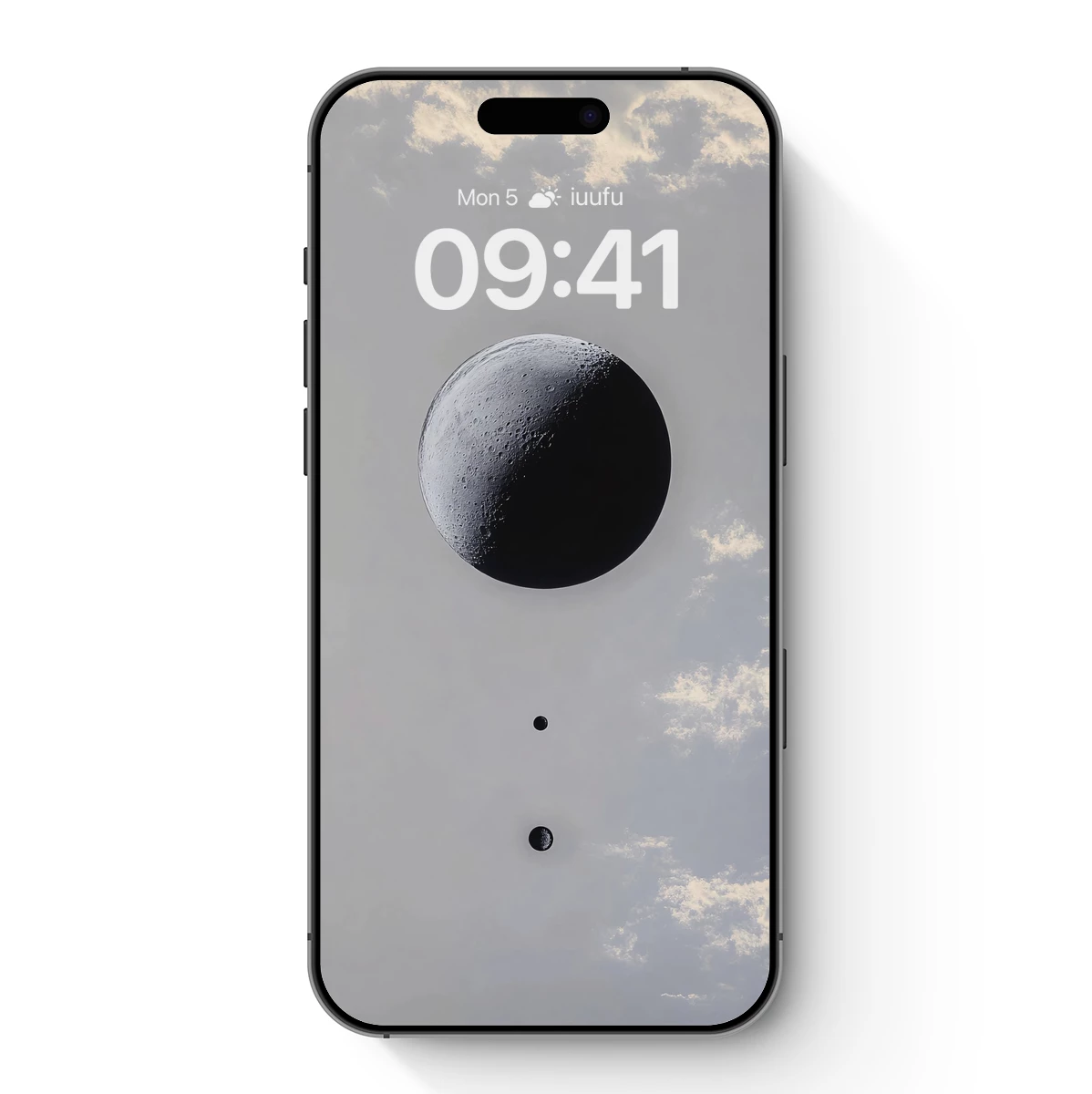 Celestial Trio: Moon and Planets in Harmony