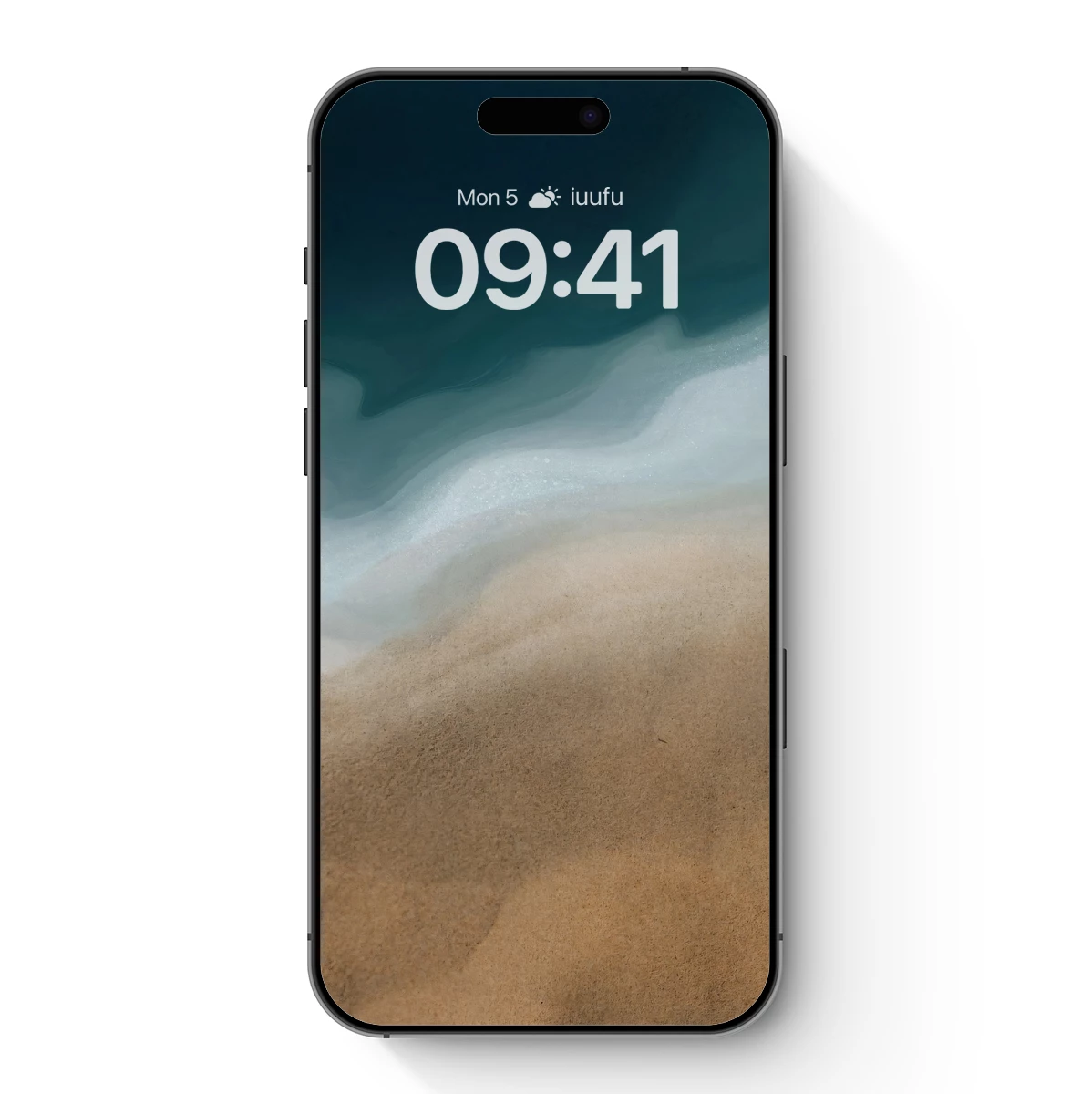 Ethereal Shoreline: Fusion of Sand and Sea