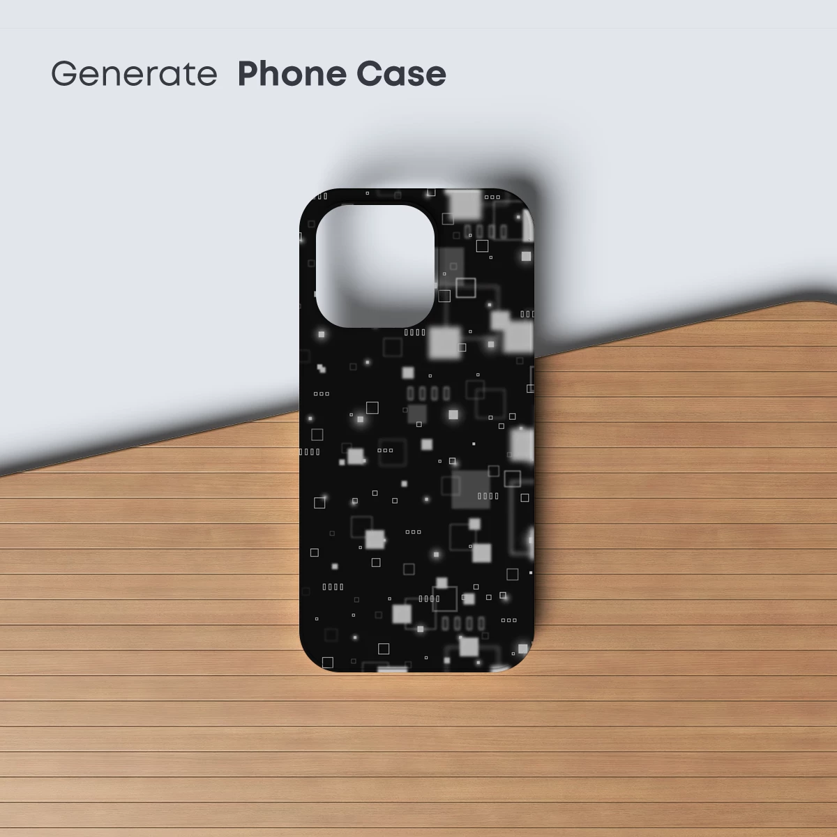 Geometric Nightfall: Digital Square Constellations - Image 3