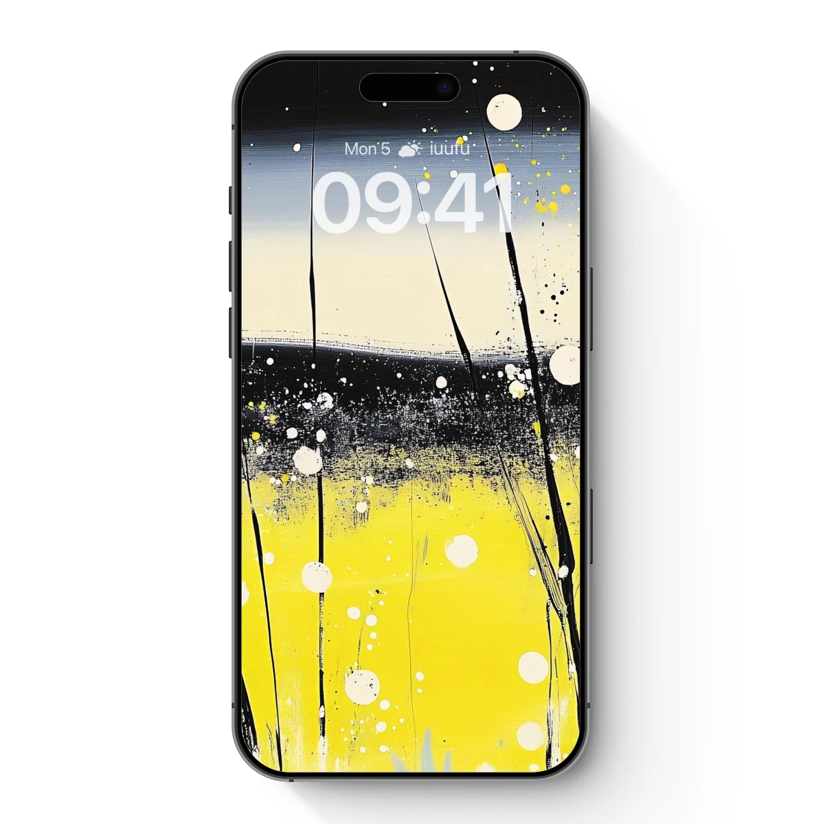 Golden Meadow Abstract: Modern Impressionism