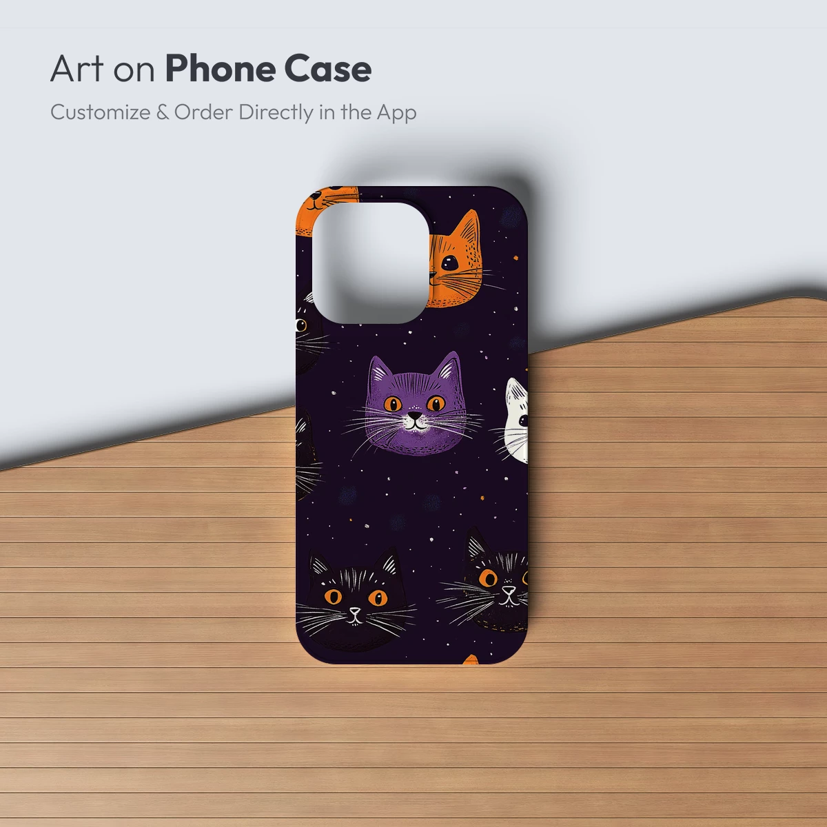 Cosmic Cat Constellations: Whimsical Feline Faces in Space - Image 3