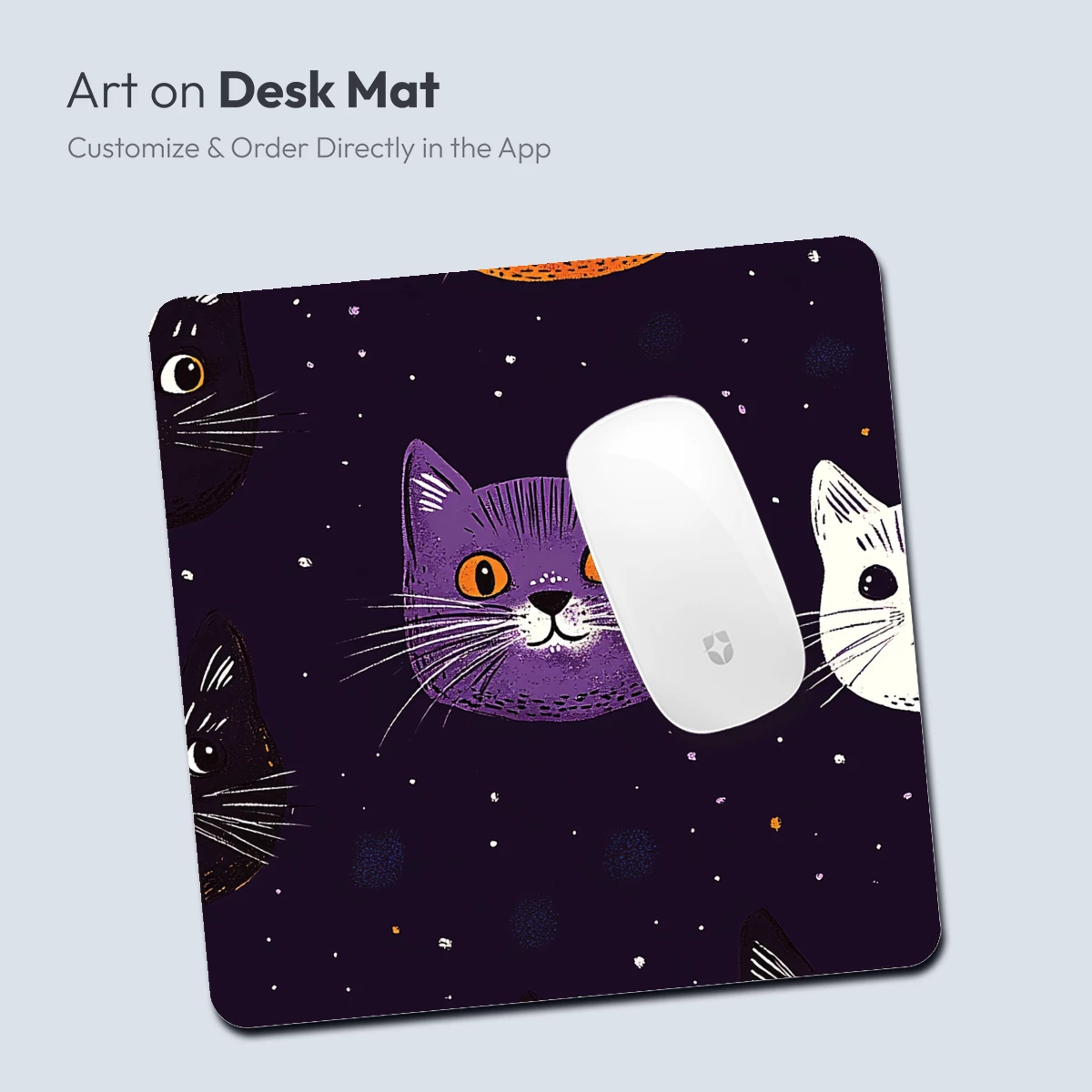 Cosmic Cat Constellations: Whimsical Feline Faces in Space - Image 4