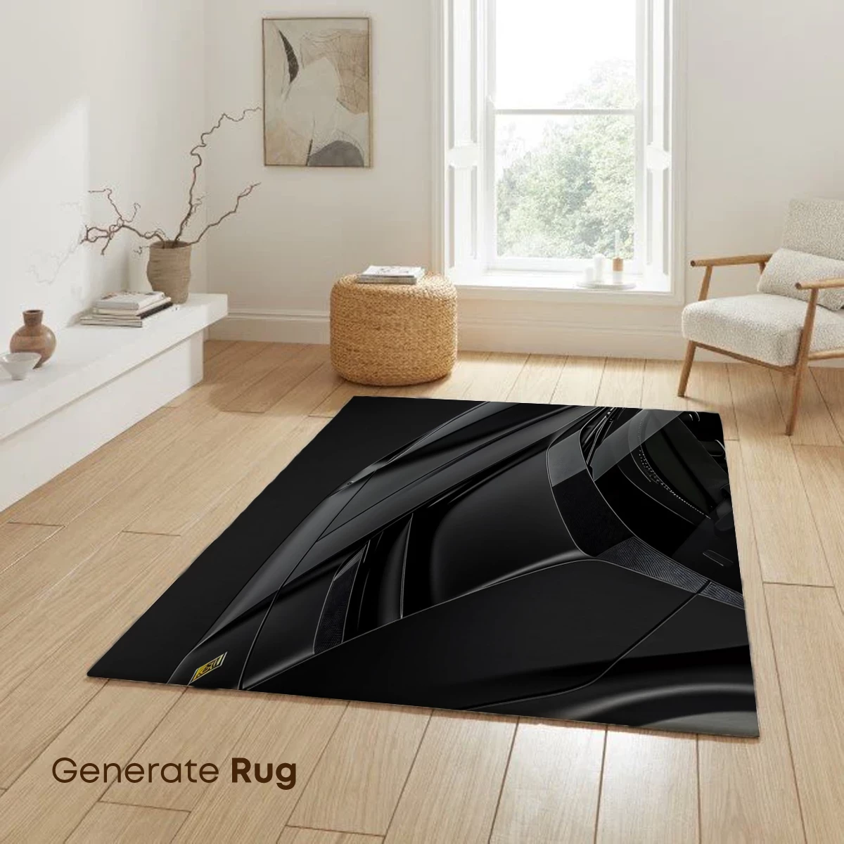 Eclipse of Velocity: Futuristic Black Hypercar - Image 6