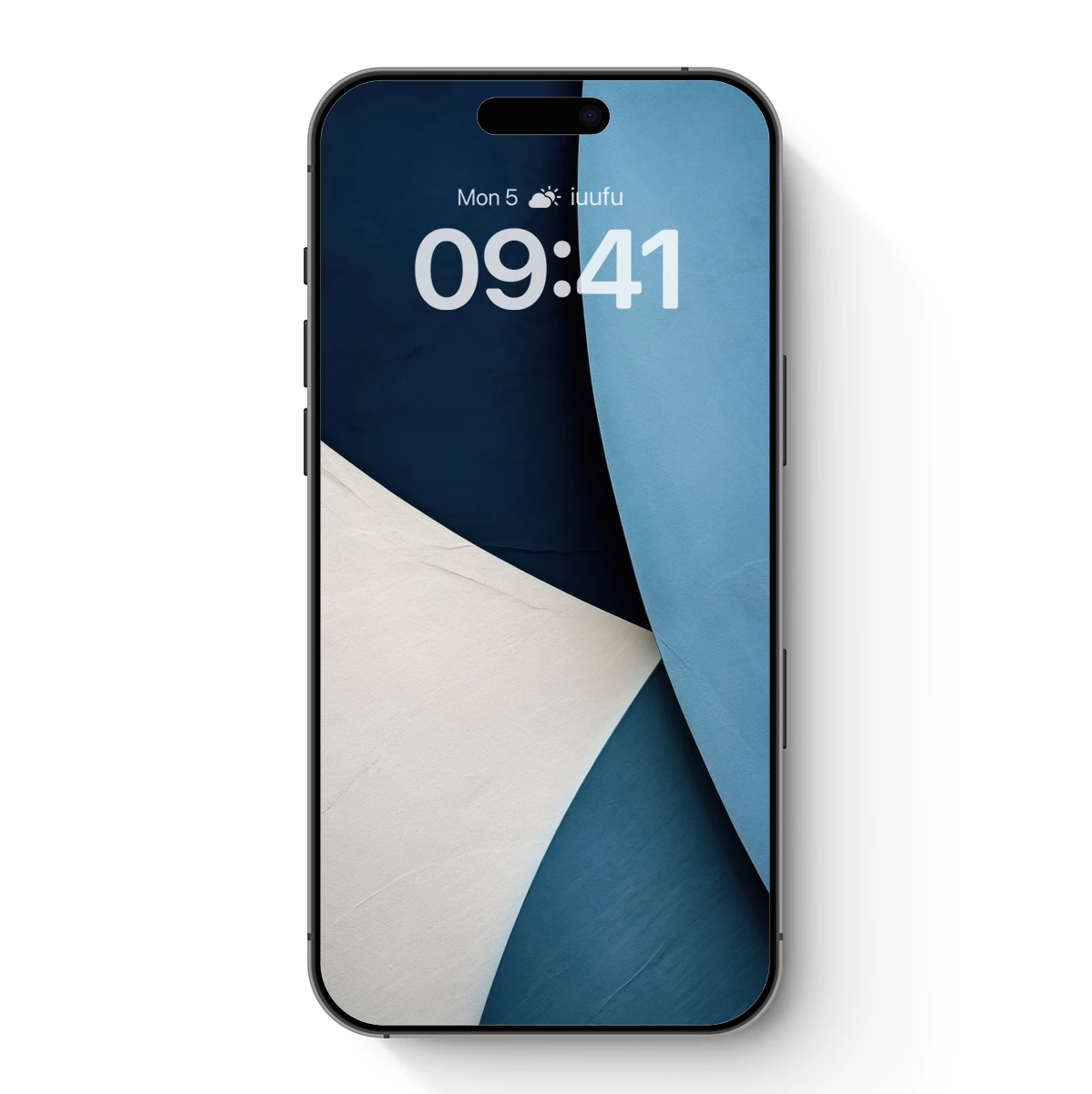 Abstract Canvas Symphony: Teal and Cream Harmony