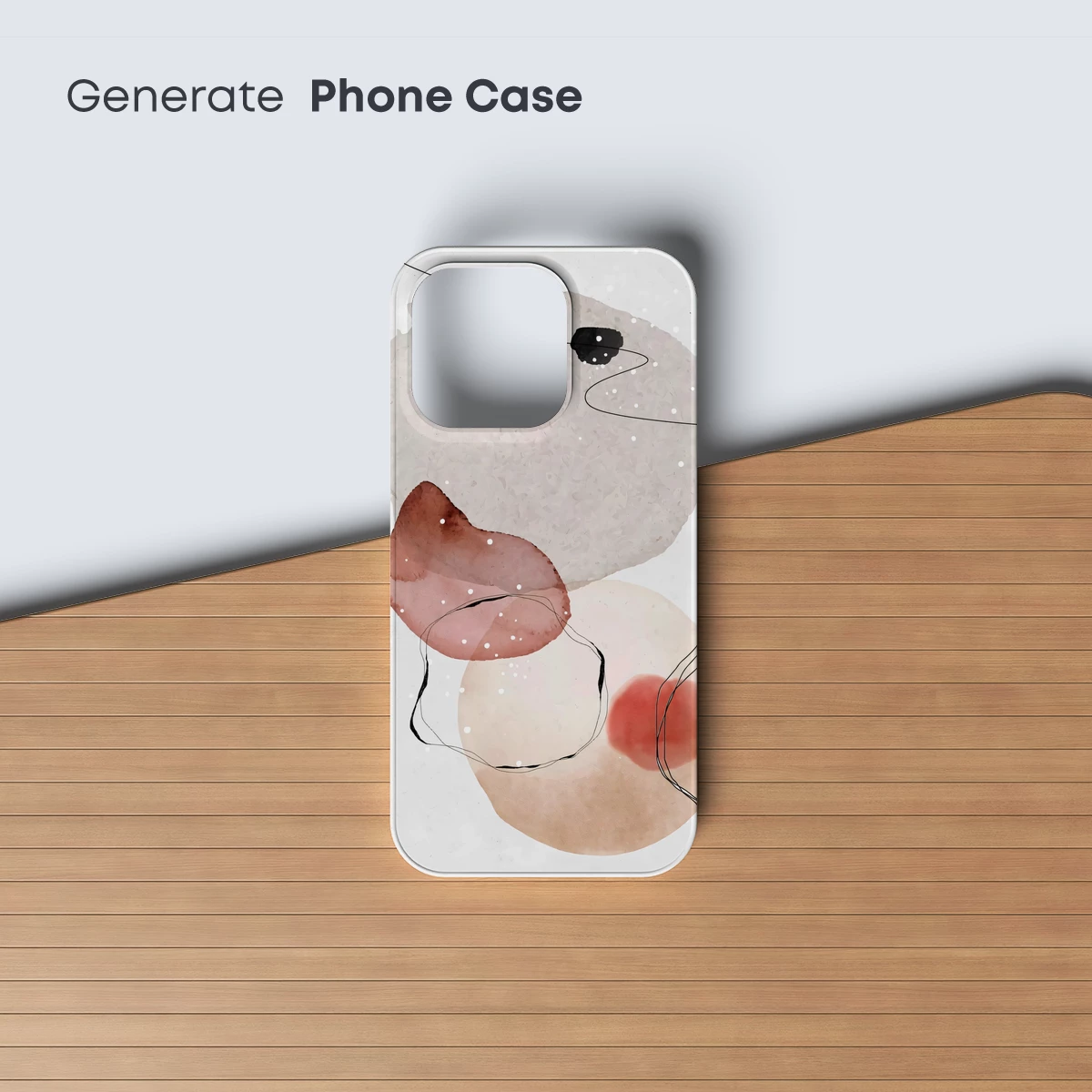 Abstract Harmony: Blended Circles and Curves - Image 3