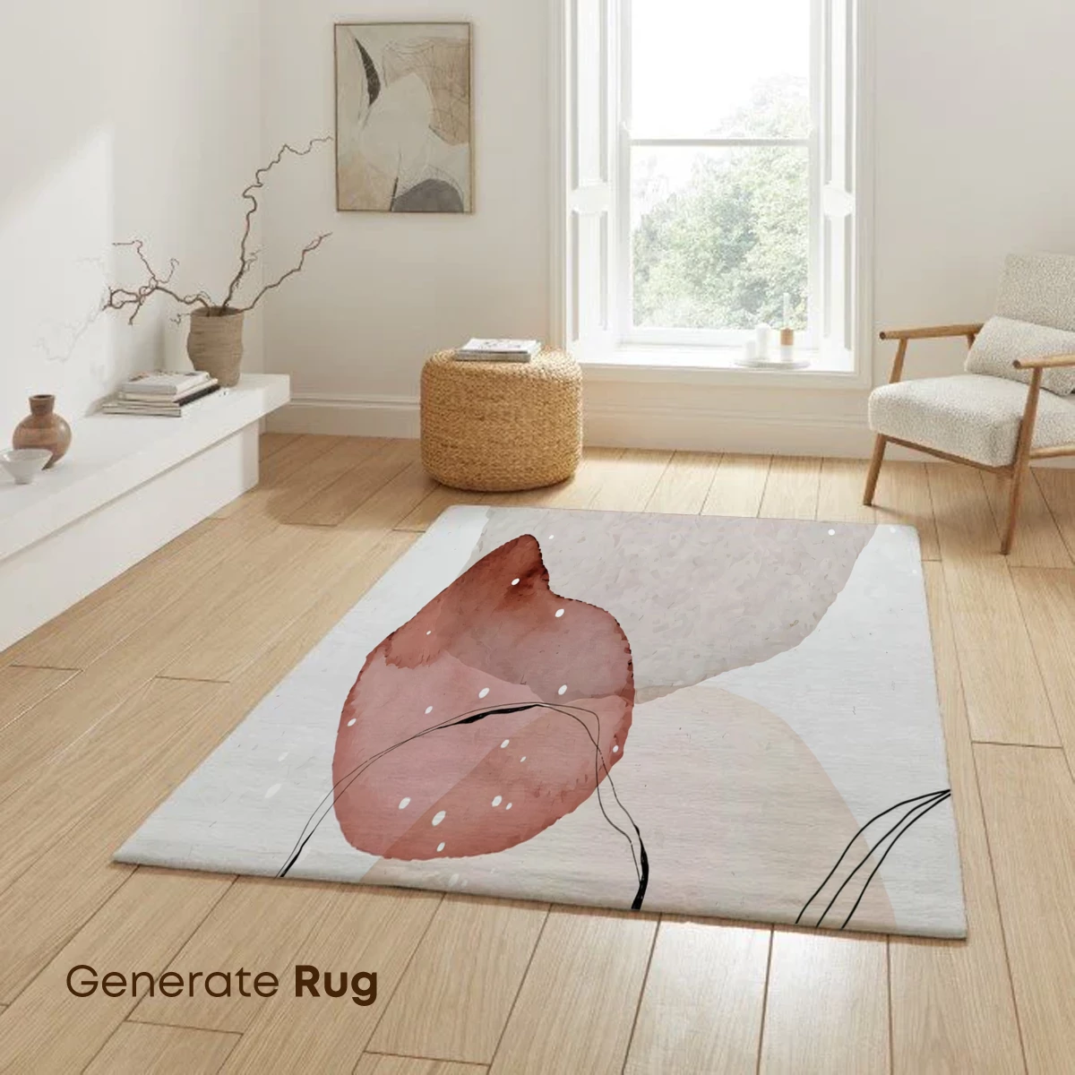 Abstract Harmony: Blended Circles and Curves - Image 6