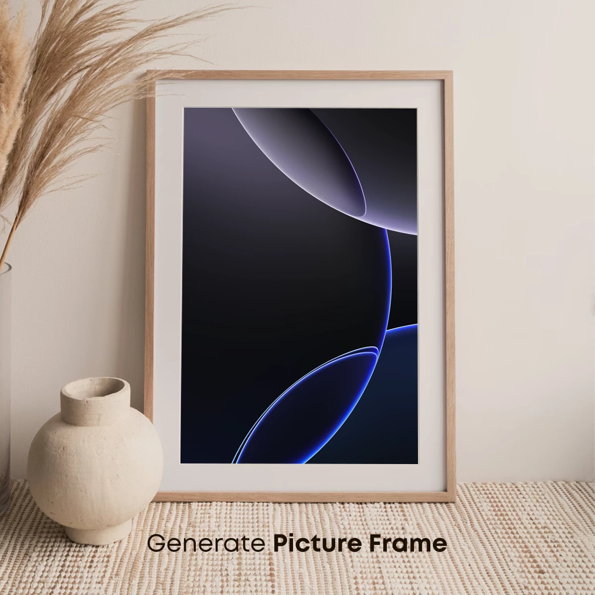 Ethereal Blue Curves: A Digital Odyssey - Image 7