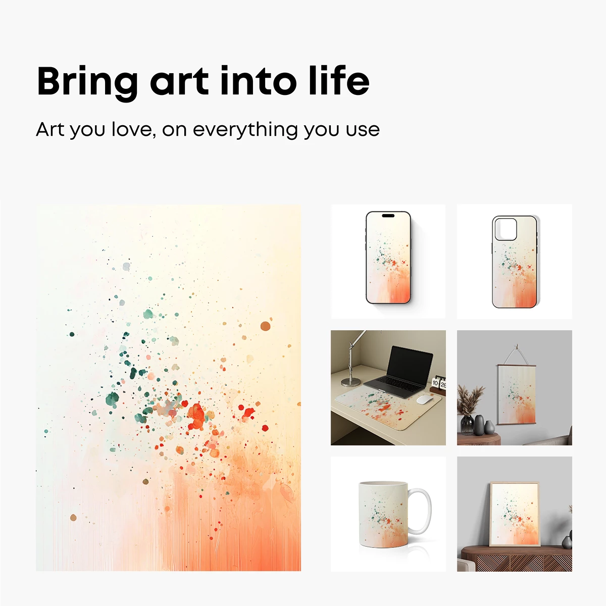 Abstract Splash of Dawn - Image 2