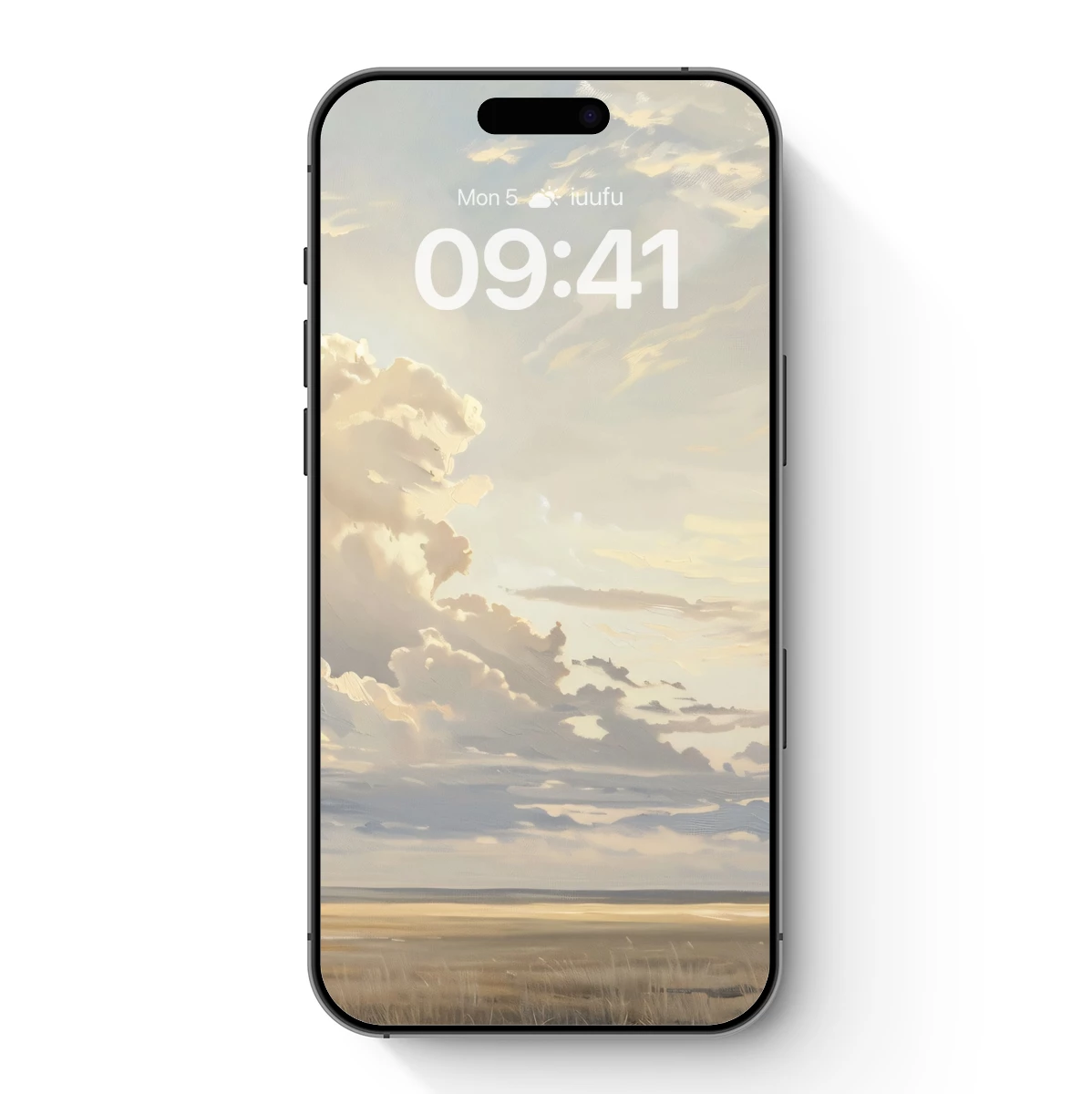 Ethereal Cloudscape: Serene Skies and Golden Plains