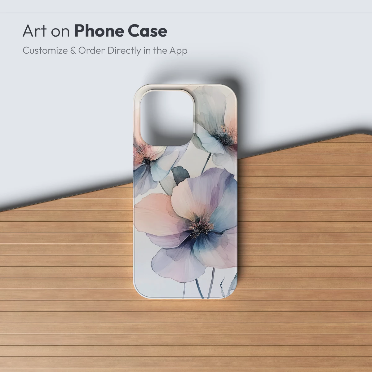 Ethereal Watercolor Blossoms: Soft Pastel Petals in Harmony - Image 3