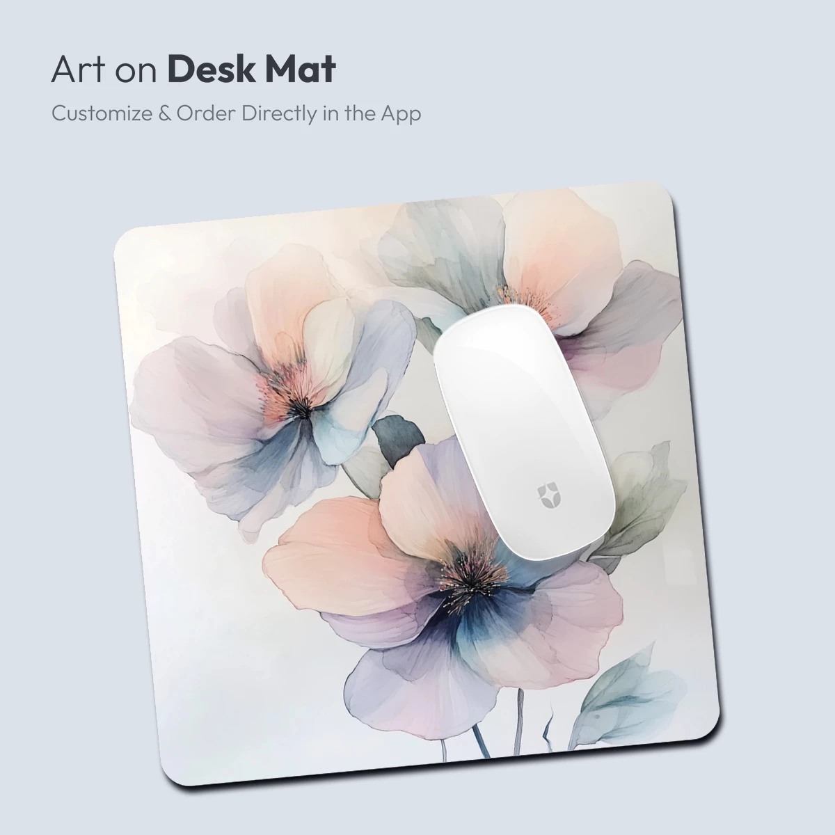 Ethereal Watercolor Blossoms: Soft Pastel Petals in Harmony - Image 4