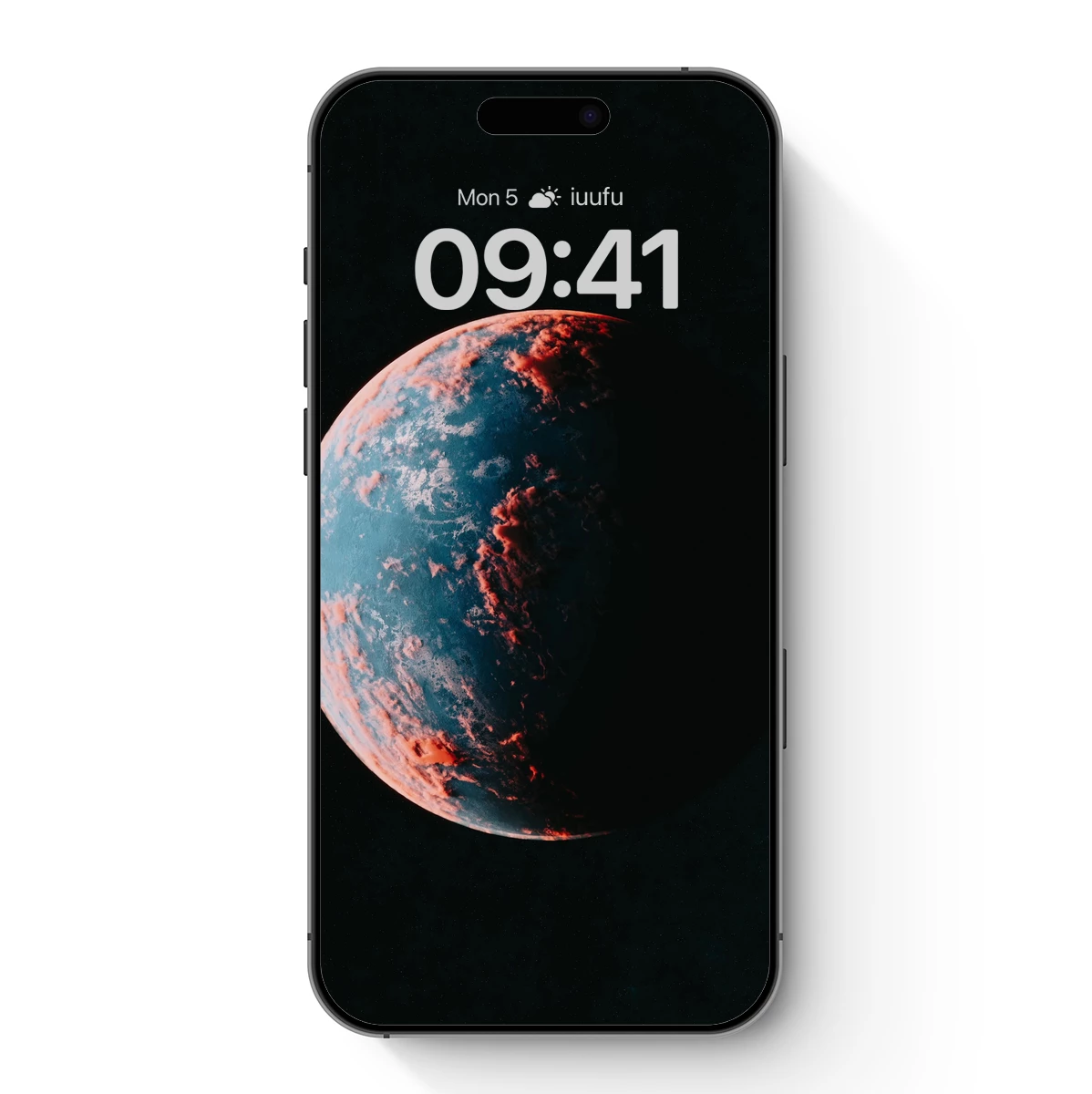 Crimson Dawn Over an Alien Planet